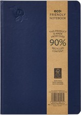 NU: Notebooks - Evolve Premium Range - Navy B5 Notebook - Casebound Notebook - 