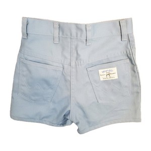 Wrangler Vintage 70's Baby Blue Kids Size 12 SLIM Jean Shorts, 22" Waist 