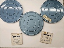 Vintage 8mm Home Movies Reels 1960s 1070s Metal Case 2 Solar Reels