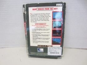 Vintage Original 1995 Sega CD AFTER BURNER III (3) Box, Disc And Manual