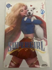 SUPERGIRL #1 Signed by NATHAN SZERDY W/Remark Fan Expo Limited To 1000 Trade