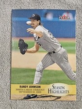 2000 Fleer Tradition Update Randy Johnson #U10 HOF Fresh From New Box 