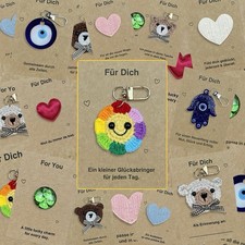 Glücksbringer Schlüsselanhänger Abschiedsgeschenk Pocket Hug Nazar Geschenk Kind