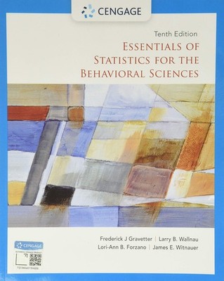 Essentials of Statistics for the Behavioral Sciences (MindTap Course List) -...