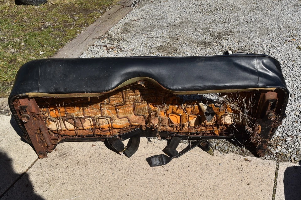 1971 1974 Mopar Plymouth B Body Satellite Roadrunner Переднее Раздельное Заднее Диванное Сиденье - Изображение 2 из 4