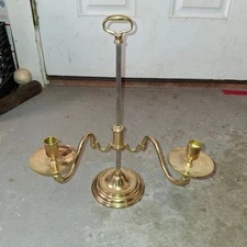 VIRGINIA METALCRAFTERS Colonial Williamsburg CW-16-63 Adjustable swan candelabra