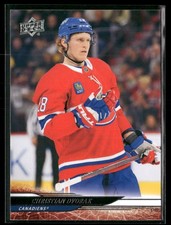 Christian Dvorak 2024-25 Upper Deck #571 Montreal Canadiens