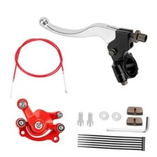 Mini Bike Brake Kit, 22mm Lever, Caliper  155cm Cable - Compatible with Red