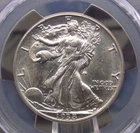1938 "D" Walking Liberty SILVER Half Dollar 50c PCGS AU55 #126 About Unc ECC&C