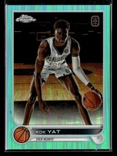 2022-23 Topps Chrome Overtime Elite #97 Kok Yat Aqua #/199 Card Cold Hearts