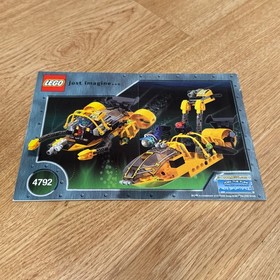 LEGO Alpha Team: Alpha Team Navigator and Rov (4792) 100% Complete With Manual 