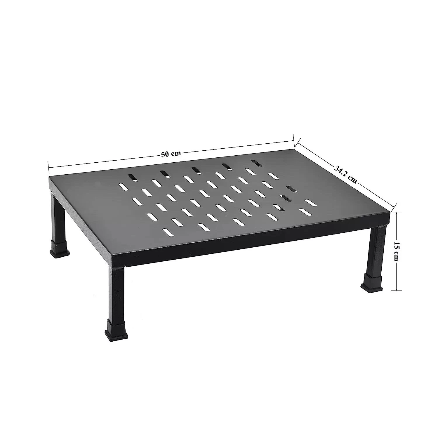 High Grade Gi Metal Universal Microwave Oven Fix Stand for Kitchen Platform - Fl