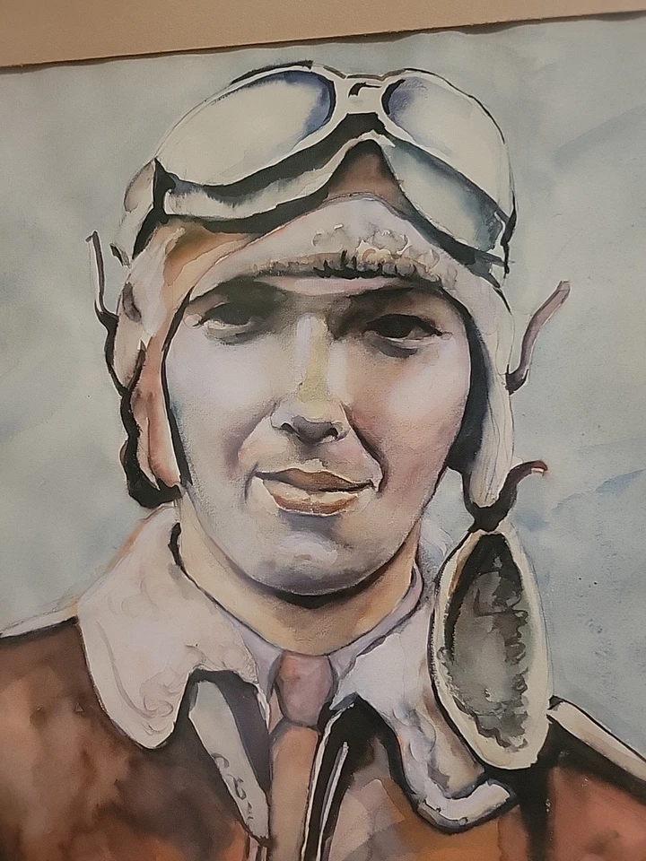 Precioso 1944 Original Por Hardman ~ Inscrito Verso ~ 25.5" X 21.5" Foto 3 de 4