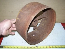 IHC TYPE M 3hp  MOGUL 2 1/2hp 12" Flat Belt Pulley Hit Miss Gas Engine 961T