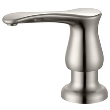 Kitchen Sink Soap Dispenser Brushed Nickel Built in Soap Dispenser with 17 O...