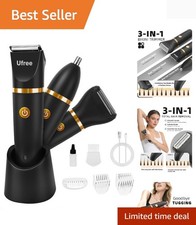 Precision Bikini Trimmer for Women: Rechargeable Electric Shaver, Gifts Edition