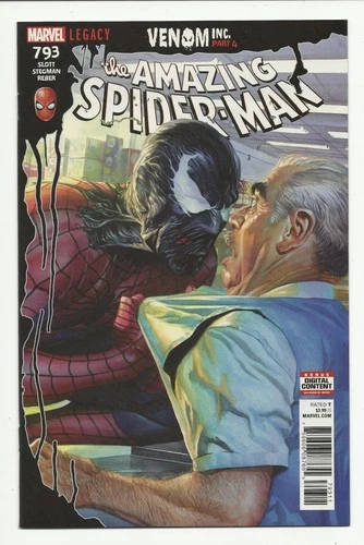 Amazing Spider-Man #793 - 5th series 2017 - Cover A - Alex Ross cover - NM 9.4