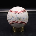 Buck Leonard Signed Rawlings OAL Baseball Autograph ZJ23147