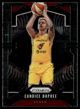 2020-21 Panini Prizm WNBA Candice Dupree Indiana Fever #62