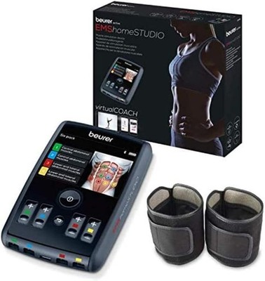 Beltor EM 95 Muskelstimulator, schwarz, universell einsetzbar 