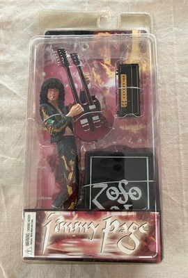 Led Zeppelin Jimmy Page Action Figure Guitar & Amp Collectible