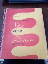 Fundamentals of Voice and Diction by Lyle V. ...