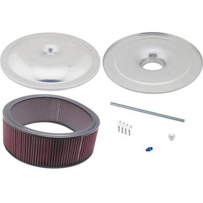 2 Barrel Rochester Installation Kit With Washable Air Filter | eBay