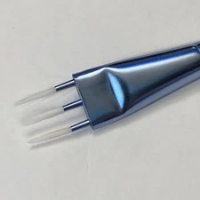 #3 Triple Tip Loew-Cornell 256-3-3 Multi-Liner Artist’s Paintbrush Blue Acrylic