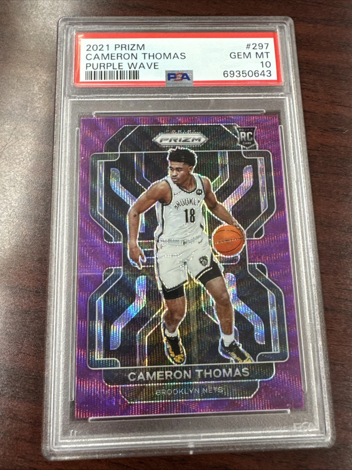 Cameron Thomas trading card