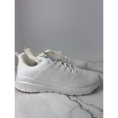 Crane Memory Foam Sneakers Men's White Sz 11 New