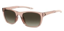 Under Armour Sunglasses UA 0013/G/S 03DV/HA 55mm Crystal Pink - Brown Lens - NEW