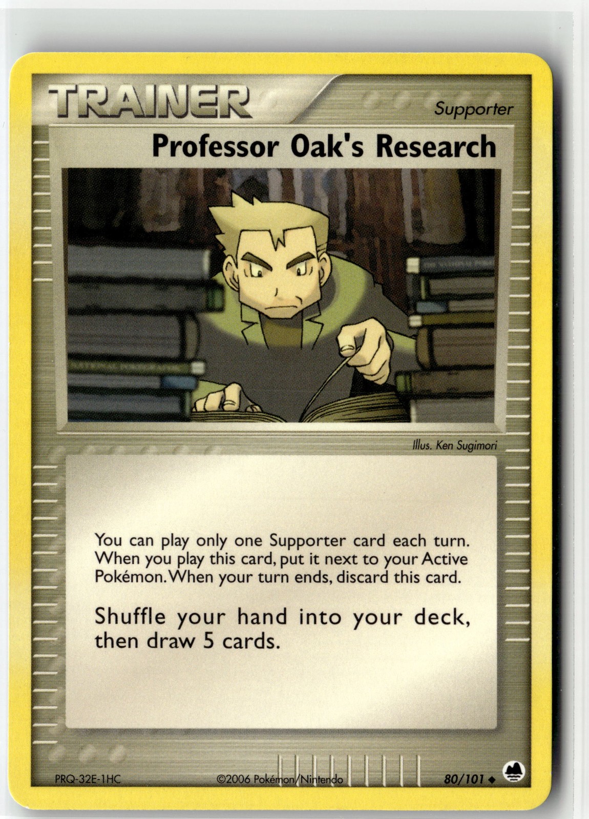 Professor Oak's Research Uncommon Dragon Frontiers 80/101 NM
