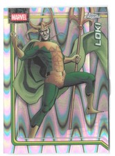 2026 Topps Chrome Marvel Comics #131 Loki RayWave Refractor