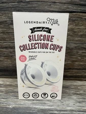 Legendairy Milk Silicone Collection Cups Wearable Hands Free, 17 24 28mm