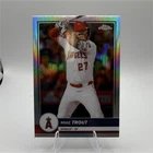Topps 2026 Chrome Mike Trout #1 Los Angeles Angels Baseball Card Base Set