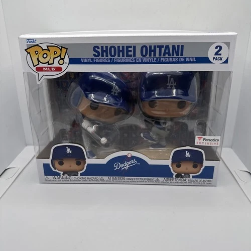 MLB LA Dodgers Shohei Ohtani Funko Pop Fanatics Exclusive Two Pack  2 Pack