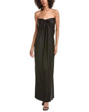 Halston Lisette Satin Gown Women's