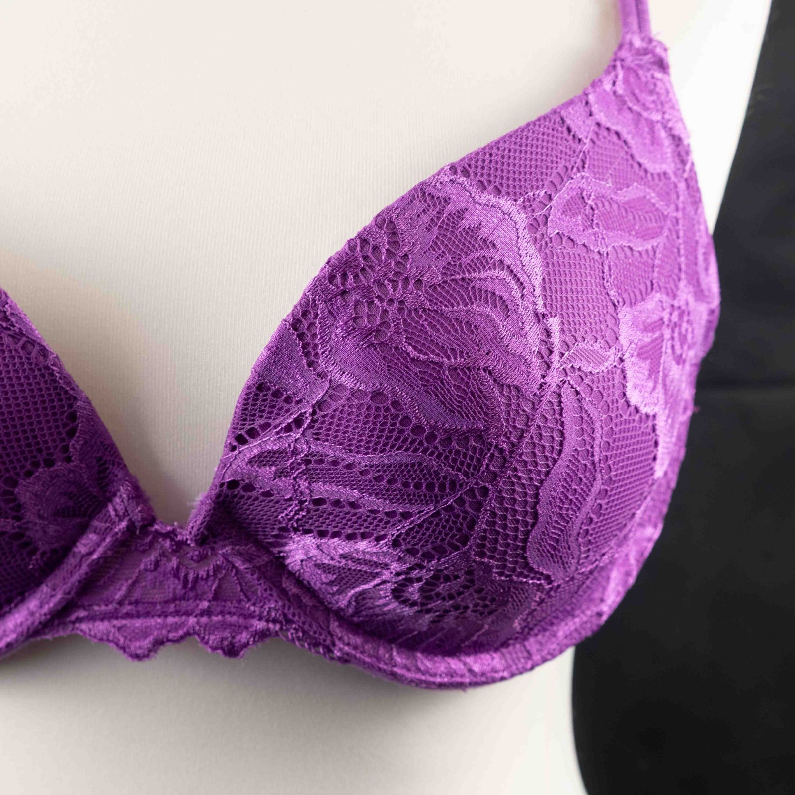 After Eden Bra 38B Purple Balconette  Underwired  Padded  BNWT image 2
