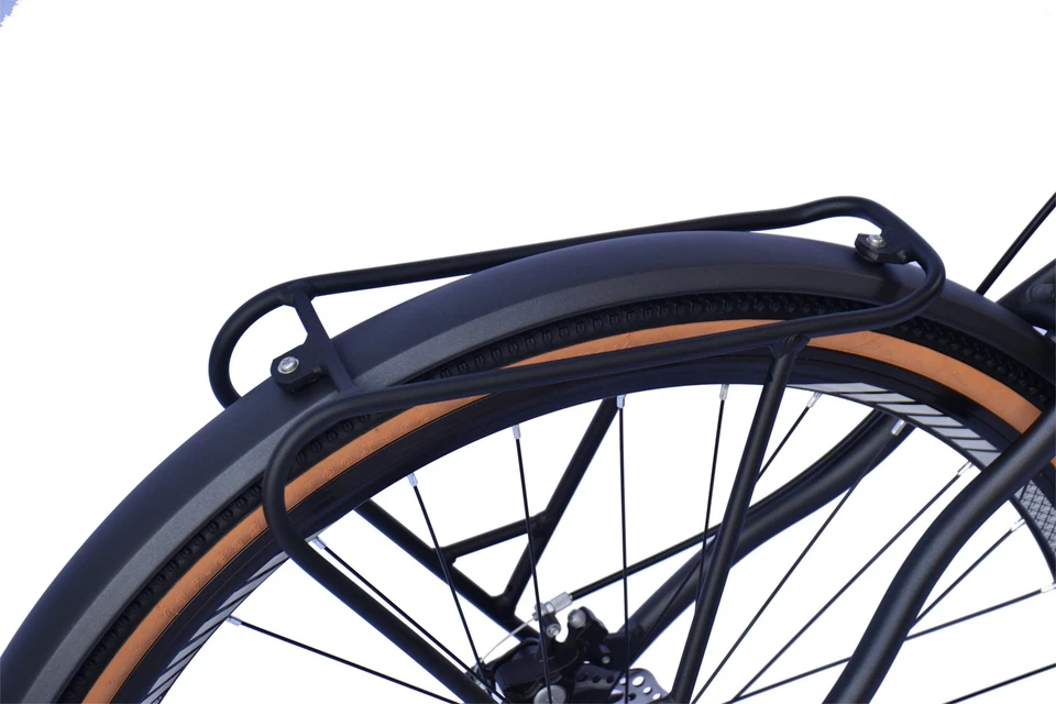 WYNN Gravelbike 28 Zoll GRL1.1 grau Herren 14 Gänge Gepäckträger Schutzbleche - Bild 4 von 4