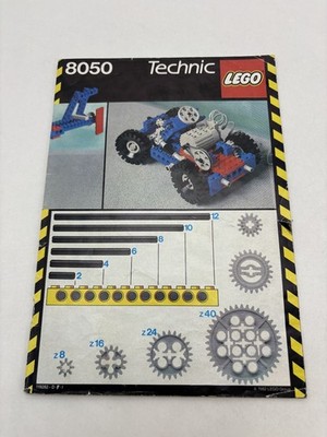 LEGO   Bauanleitung System Technic 8050 Go Kart Instruction ungelocht 149