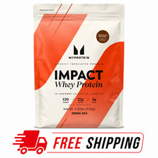 MyProtein Impact Whey Protein Chocolate Brownie 2.2kg 4.87lbs High Protein Powde 11.29 per gallon