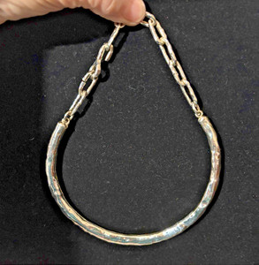 Sautoir Collier Vintage Biche De Berre - Occasion, Bijou Fantaisie Rétro