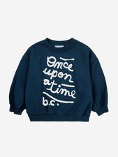 Unisex Bobo Choses Navy Blue Crew Neck Pullover Sweatshirt Once Upon A Time 2-3