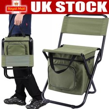 Folding Strong Stool Ergonomic Design X-Shaped Fixation For Camping Fishing