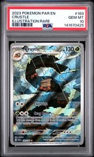 2023 POKEMON PAR EN-PARADOX RIFT ILLUSTRATION RARE #183 CRUSTLE PSA 10 on eBay