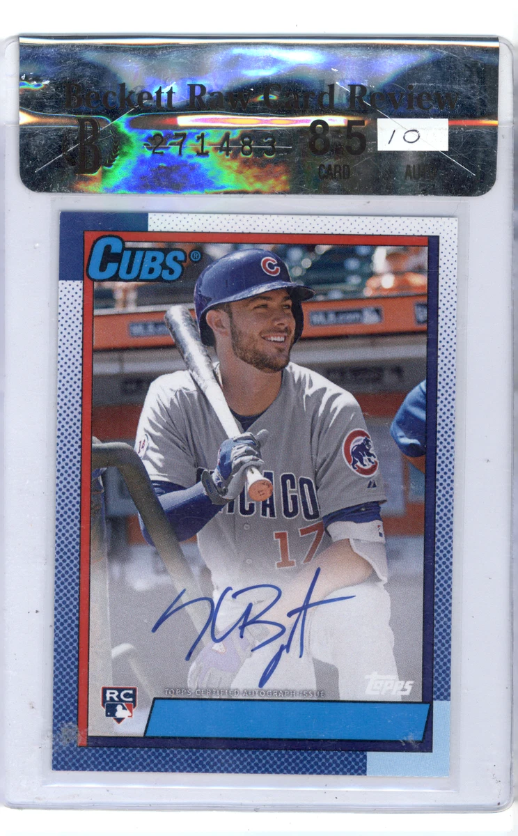 Kris Bryant 10 Graded Baseball Sports Trading Cards & Accessories