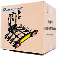 Peruzzo Parma 4 Black FahrradträGer FüR 4 FahrräDer Auf Die AnhäNgerkupplung NEU