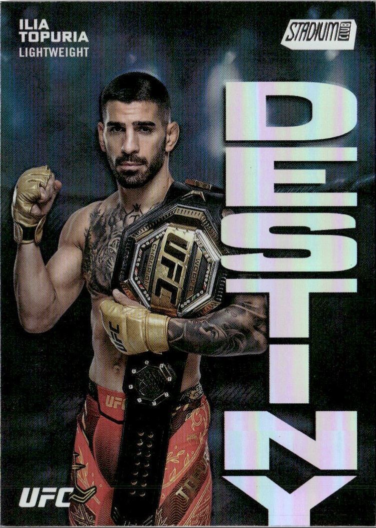 Ilia Topuria 2025 Stadium Club UFC Dynasty And Destiny #DD-6 | eBay