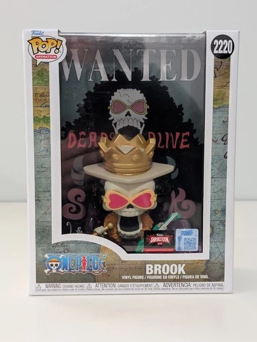 Funko POP! One Piece Wanted Poster BROOK Limited Edition #2220 - SHIPS NOW!