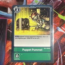Puppet Pummel BT2-100 U Digimon CCG | Release Special Booster v1.5 NM